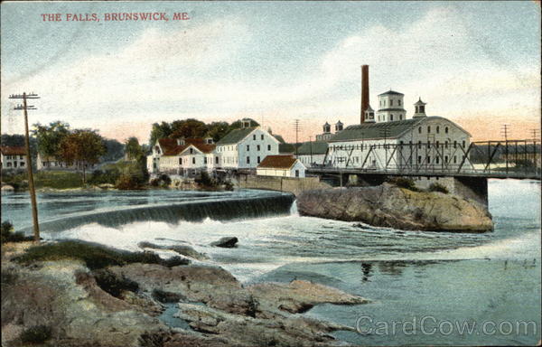 View of The Falls Brunswick Maine
