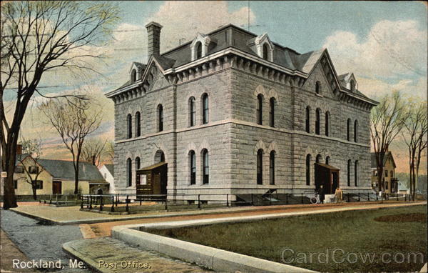 Post Office Rockland Maine