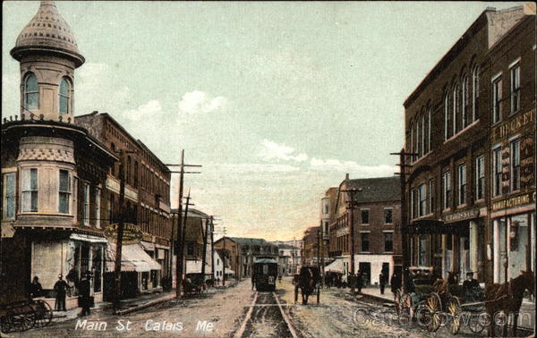 Main St Calais Maine
