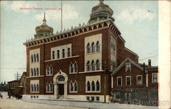 Shriner's Temple Lewiston Maine