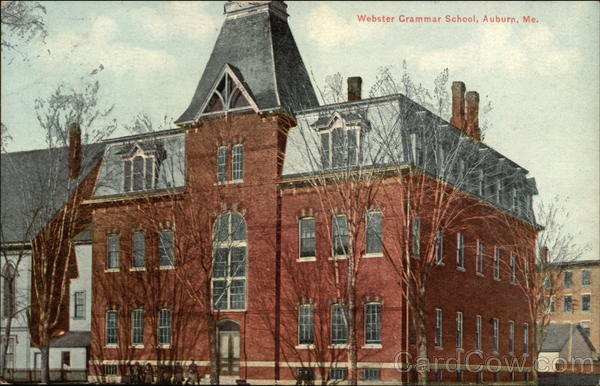 Webster Grammar School Auburn Maine
