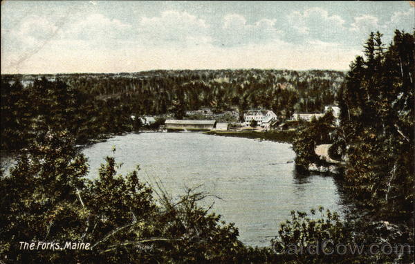 General View The Forks Maine