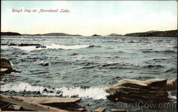 Rough Day on Moorehead Lake Scenic Maine