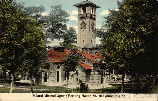 Poland Mineral Spring Bottling House South Poland Maine