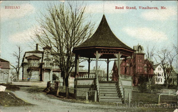 Band Stand Vinalhaven Maine