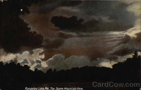 The Storm Mountain View Rangeley Maine