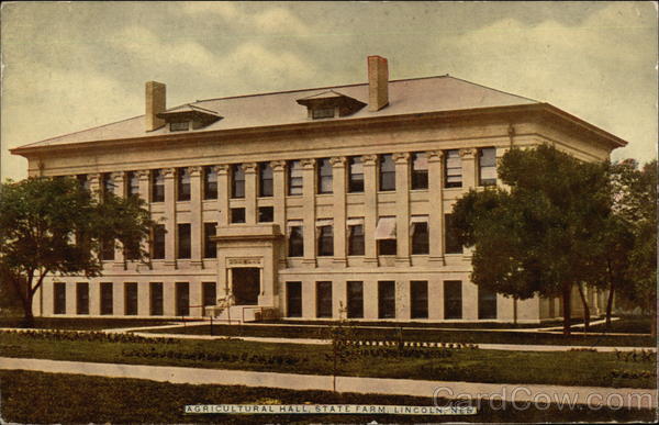 Agricultural Hall, State Farm Lincoln Nebraska