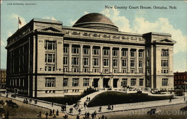 New County Court House Omaha Nebraska
