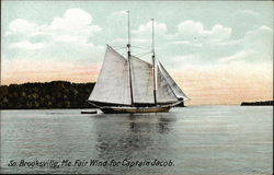 Fair Wind for Captain Jacob Postcard