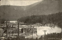 Bonnington Falls British Columbia Canada Postcard Postcard