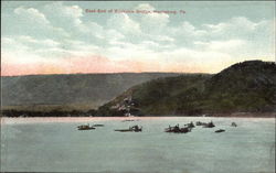 East End of Rookville Bridge Postcard