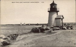 Brant Point Light Postcard