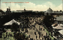A Scene at the Toronto Exhibition Postcard