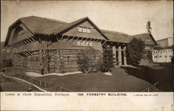 Lewis & Clark Exposition, Forestry Building Postcard