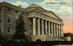 Naval Hospital Postcard