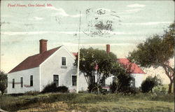 Pearl House Orrs Island, ME Postcard Postcard