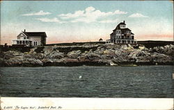 "The Eagles Nest" View from the Water Postcard