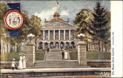 State Capitol Augusta, ME Postcard Postcard