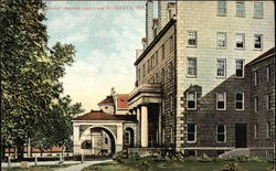 Maine Insane Asylum Augusta, ME Postcard Postcard