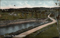Wawenock Road Postcard