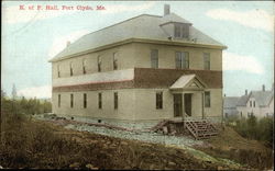 K. of P. Hall Postcard