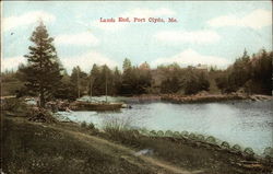 Scenic Water View at Lands End Postcard