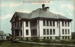 New School House Postcard