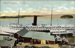 Eastern Steamship Company Lubec, ME Postcard Postcard