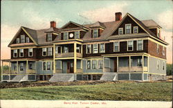 Berry Hall and Grounds Turner Center, ME Postcard Postcard