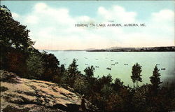 Fishing on Lake Auburn Fishing on Lake Auburn