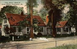 "Few Acres" - Home of Jacob Abbott Postcard
