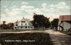 Village Square Postcard