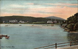 Seal Harbor, Me Postcard