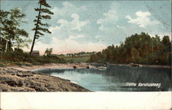 On the Kenduskeag Scenic, ME Postcard Postcard