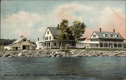 Seboomok House, North West Carry Moosehead Lake, ME Postcard Postcard