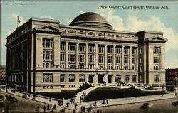 New County Court House Omaha, NE Postcard Postcard