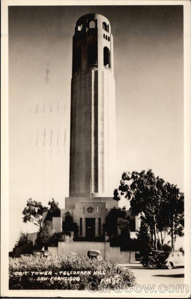 Coit Tower - Telegraph Hill San Francisco California