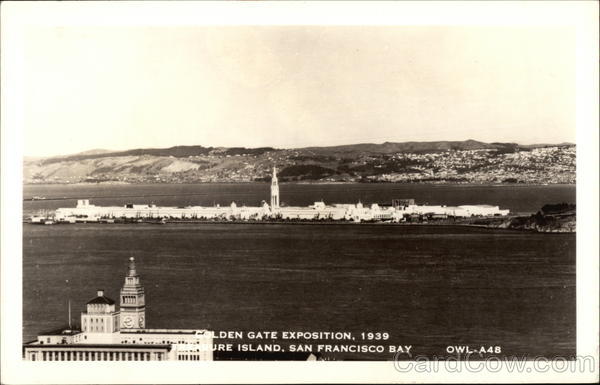 Golden Gate Exposition, 1939, Treasure Island San Francisco California