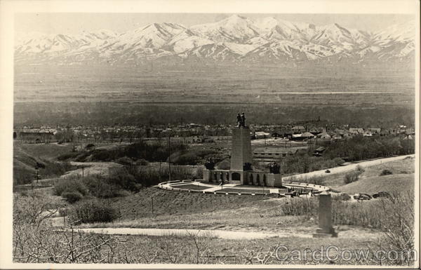 This is The Place Mormon Monument Salt Lake City Utah