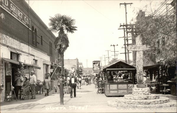 Olvera Street Los Angeles California