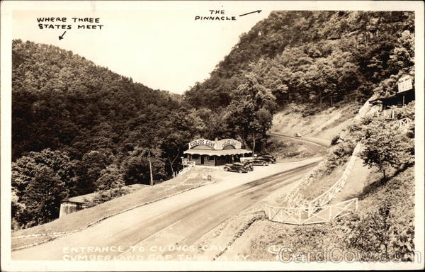 Entrance to Cudjos Cave Roseville Virginia