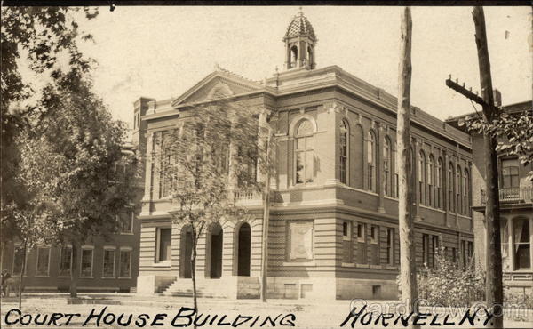 Court House Building Hornell New York