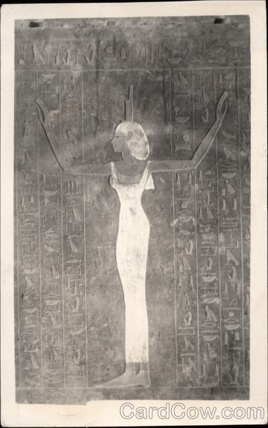 Tomb of the Kings, Goddess Nebtis Thebes Egypt Africa