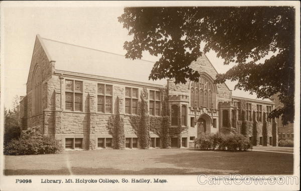 Mt. Holyoke College - Library South Hadley Massachusetts