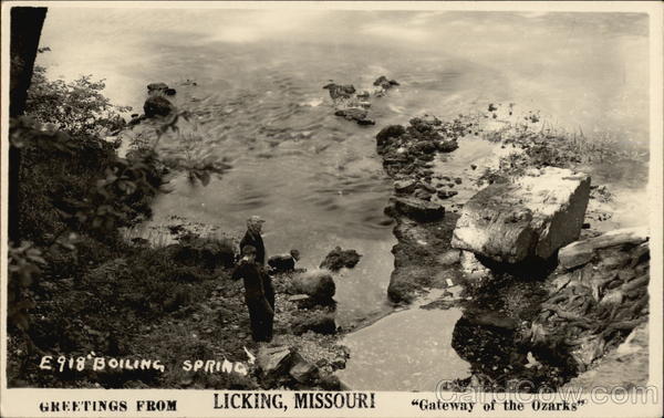 Greetings from Licking, Missouri, Gateway of the Ozarks