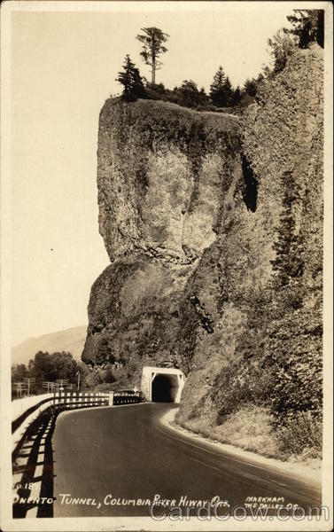 Oneonta Tunnel, Columbia River Highway Cascade Locks Oregon