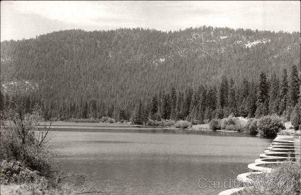 Hume Lake and Dam California