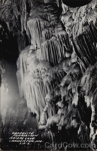 Drapolite Formation at Bridal Cave Camdenton Missouri