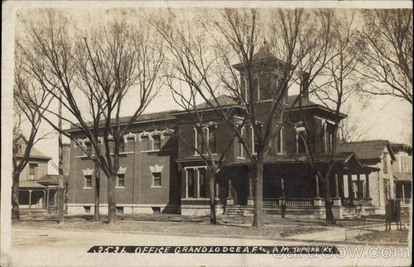 Office Grand Lodge A.F. and A.M Topeka Kansas