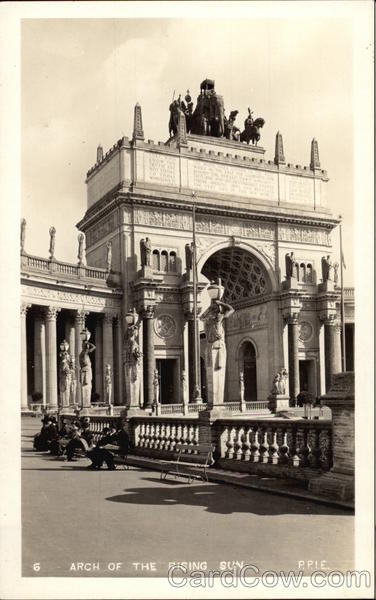 Arch of the Rising Sun 1915 Panama-Pacific Exposition